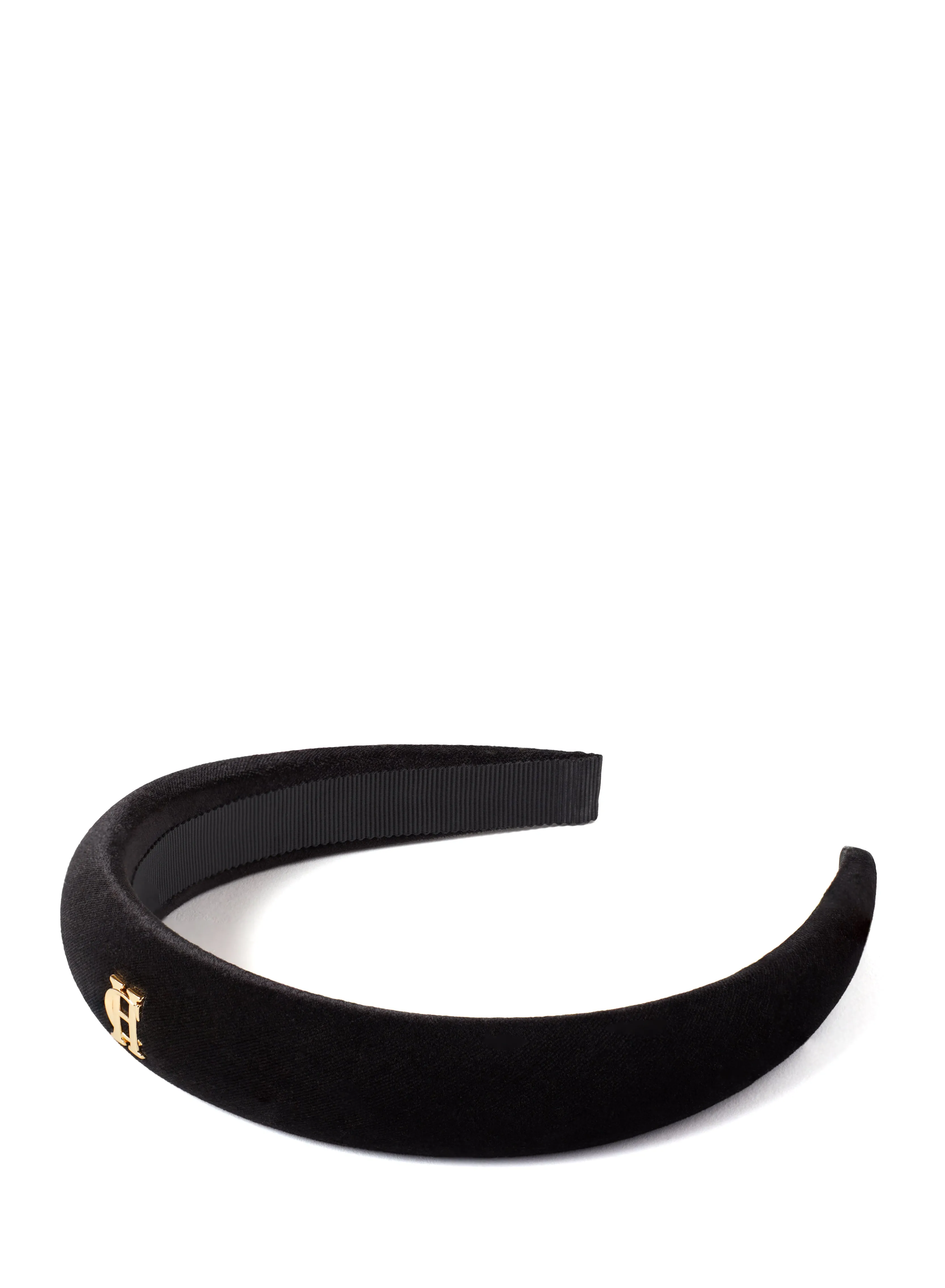 Narrow Headband (Black Velvet)