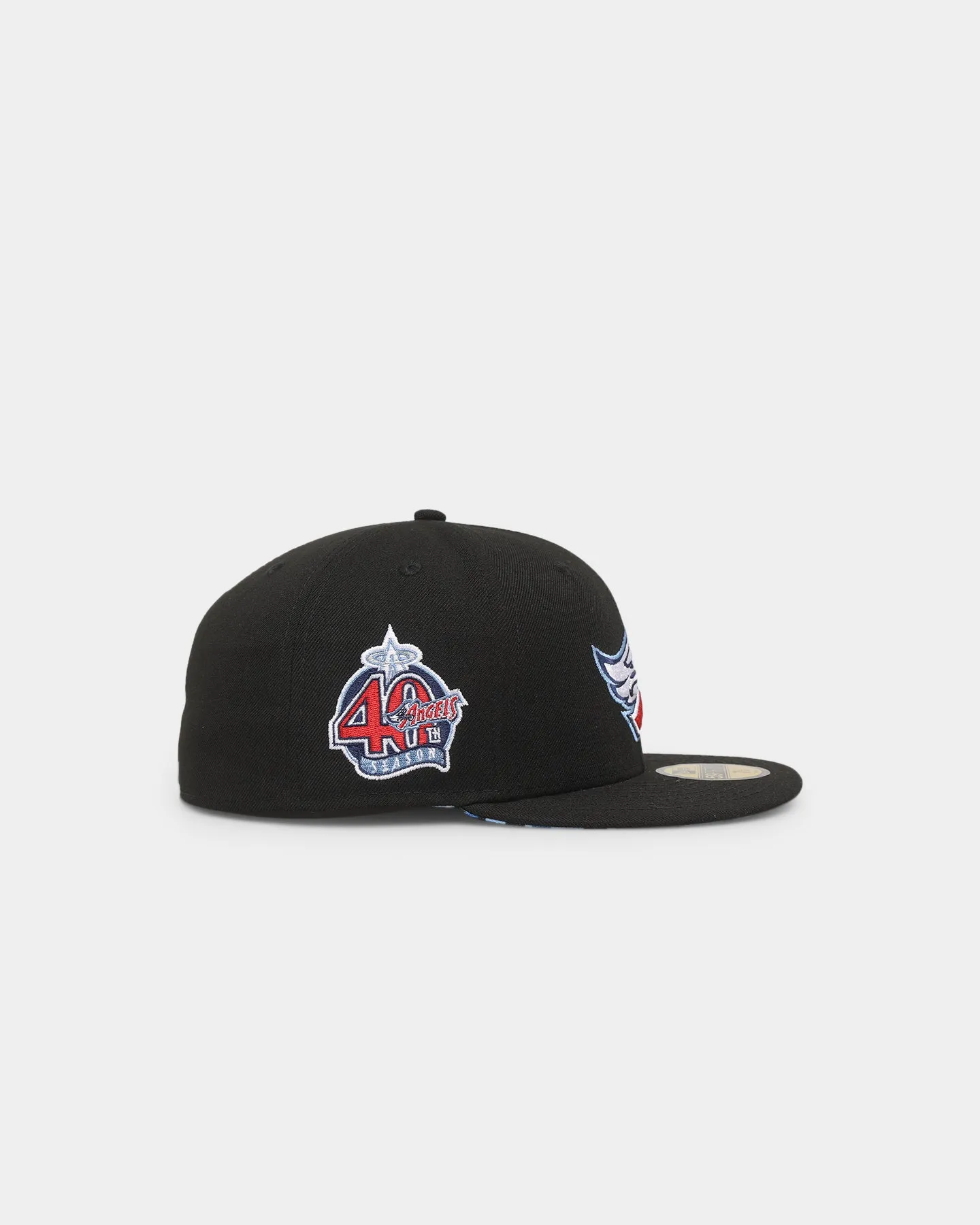 New Era Anaheim Angels 'Camo Underbrim' 59FIFTY Fitted Black