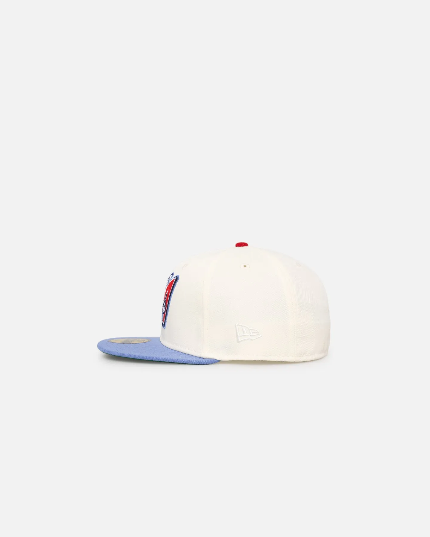 New Era Anaheim Angels Cooperstown 59FIFTY Fitted Chrome White