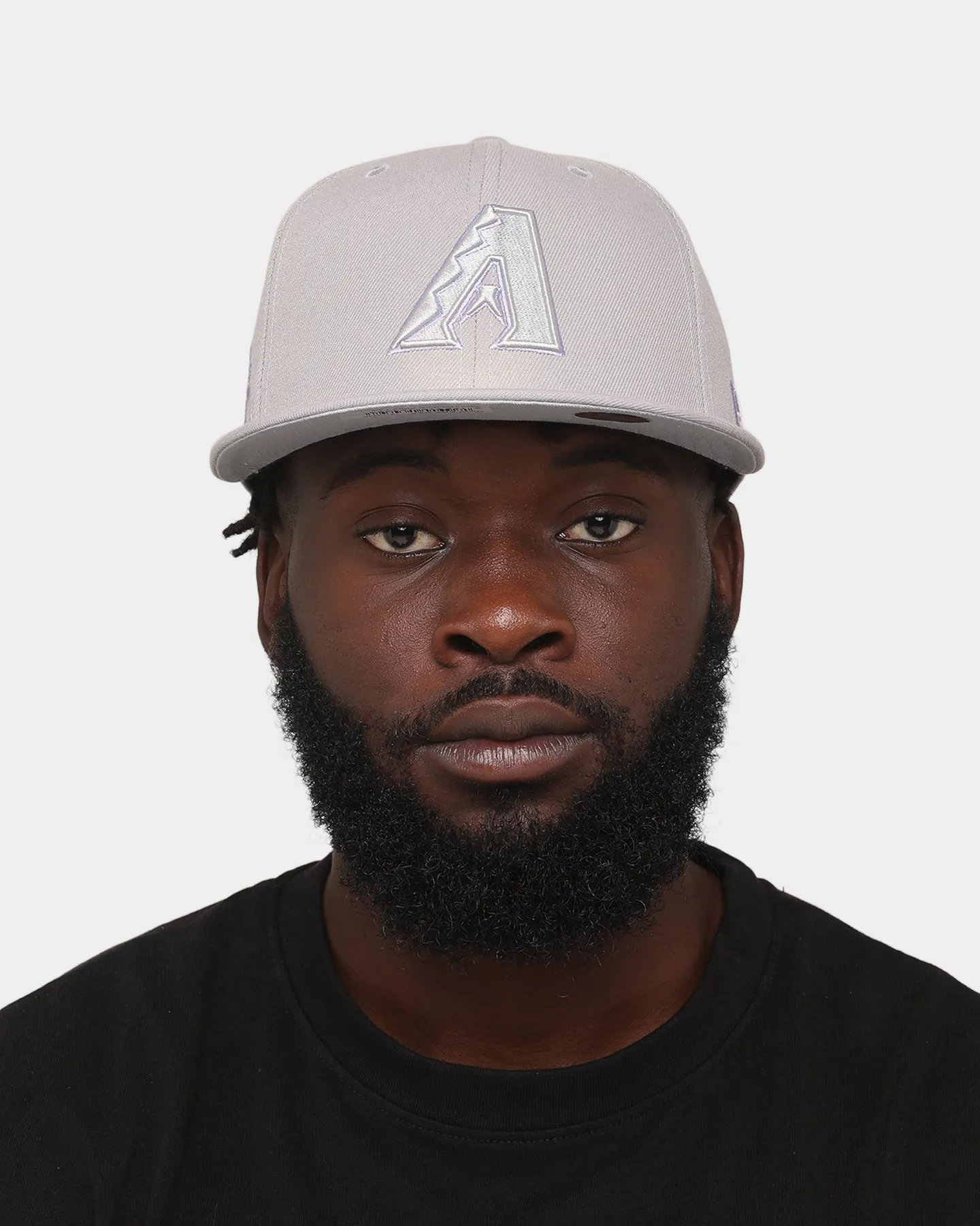 New Era Arizona Diamondbacks 'Purple Smoke' 59FIFTY Fitted Grey/Lavender