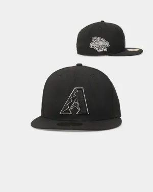 New Era Arizona Diamondbacks World Series 'Stone Tones' 59FIFTY Fitted Black/Stone