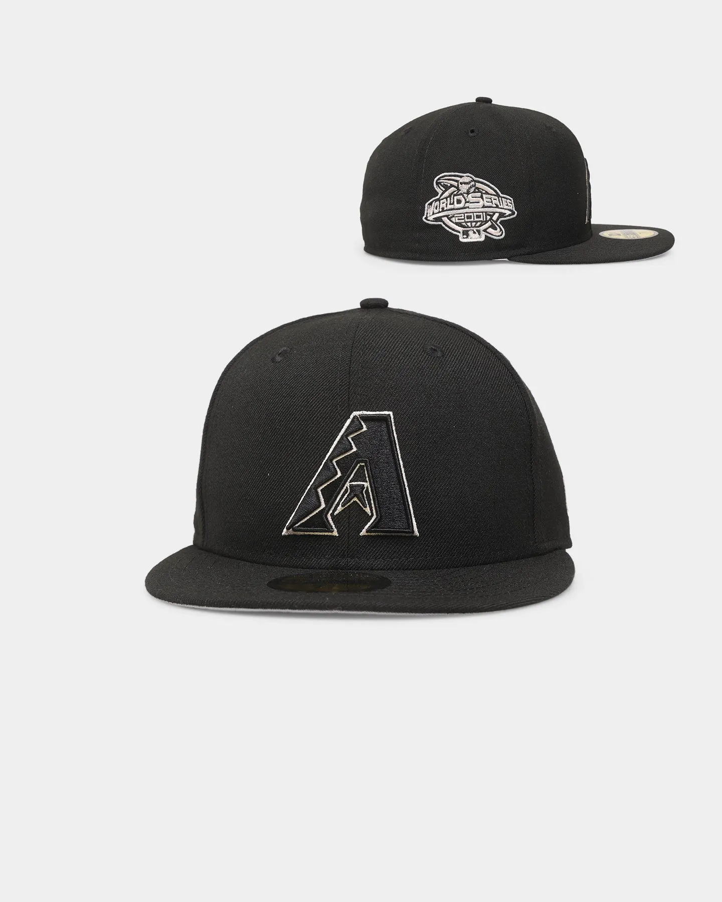 New Era Arizona Diamondbacks World Series 'Stone Tones' 59FIFTY Fitted Black/Stone