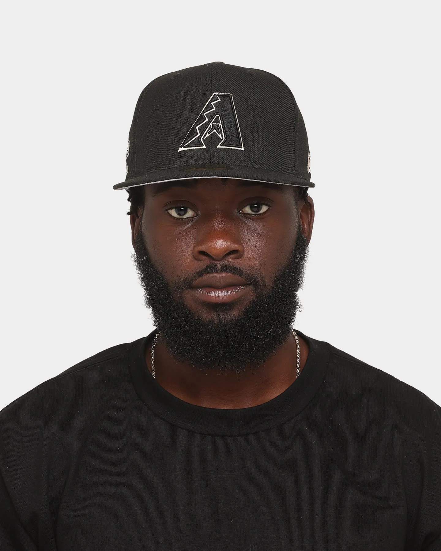 New Era Arizona Diamondbacks World Series 'Stone Tones' 59FIFTY Fitted Black/Stone