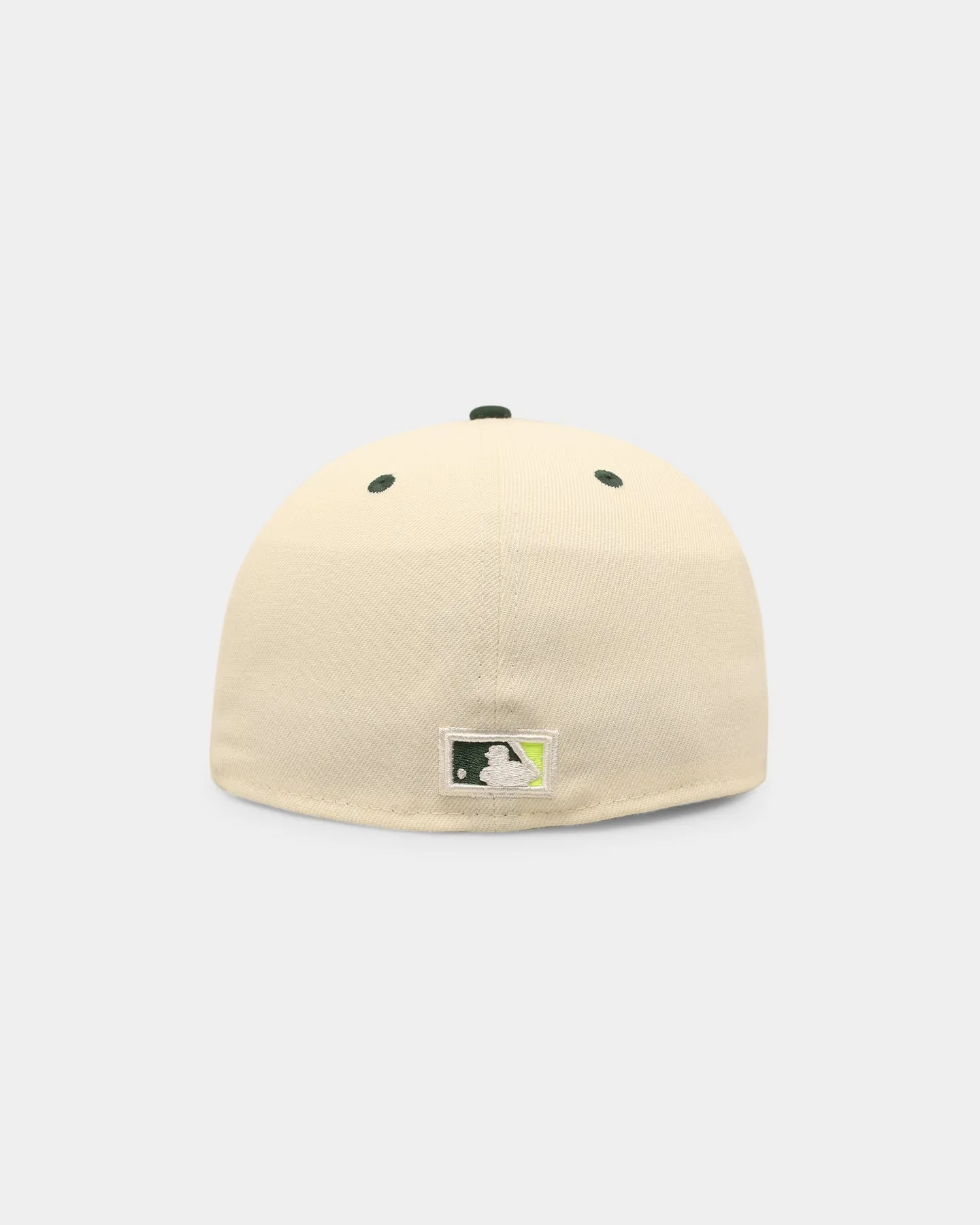 New Era Atlanta Braves 'Caddy Green' 59FIFTY Fitted Chrome White