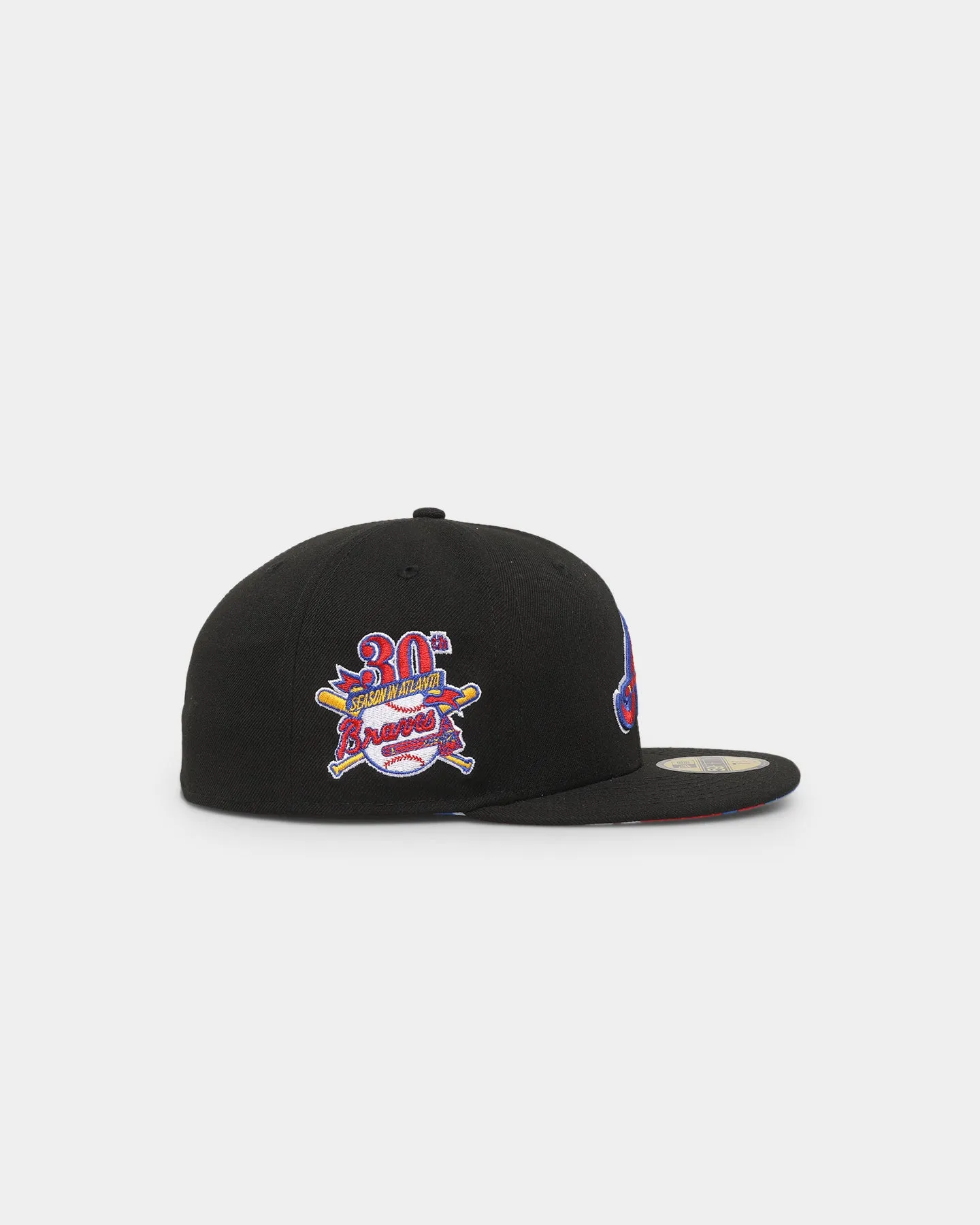 New Era Atlanta Braves 'Camo Underbrim' 59FIFTY Fitted Black