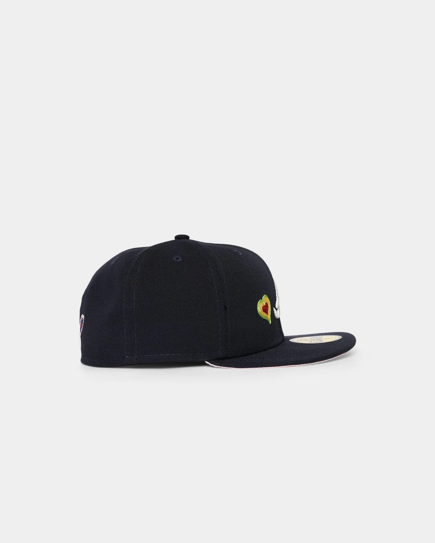 New Era Atlanta Braves 'Chain Stitch Heart' Atlanta Braves 59FIFTY Fitted Multi-Coloured
