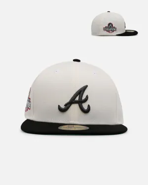 New Era Atlanta Braves 'Chrome Black Metallic' 59FIFTY Fitted Chrome/Black