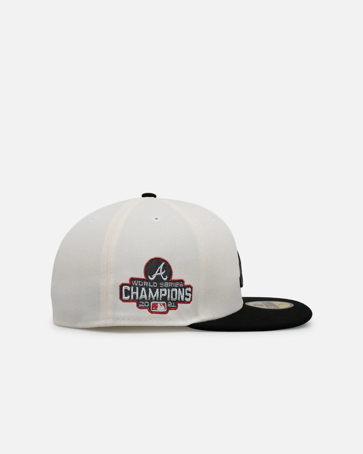 New Era Atlanta Braves 'Chrome Black Metallic' 59FIFTY Fitted Chrome/Black