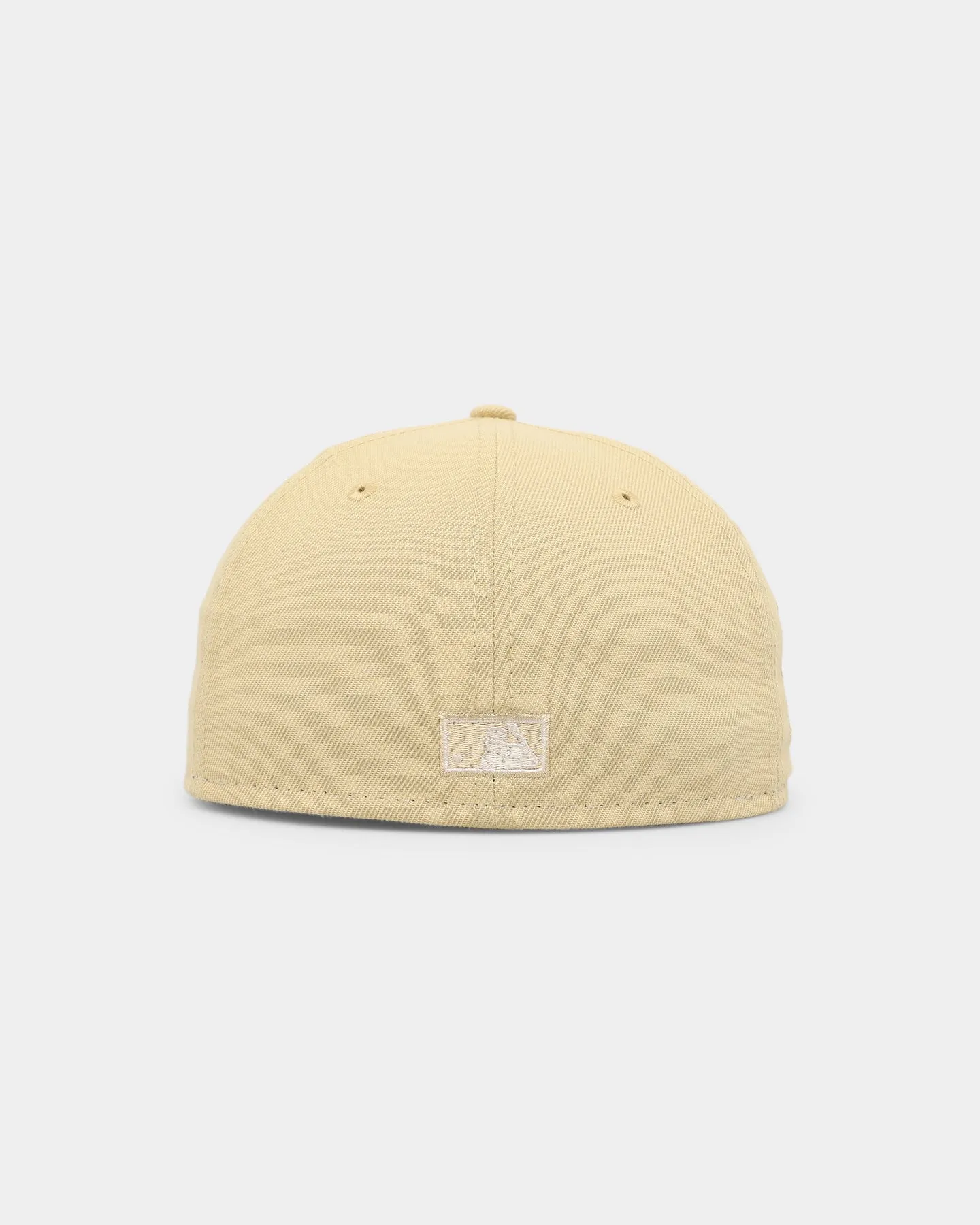 New Era Atlanta Braves 'Raffia Front' 59FIFTY Fitted Vegas Gold/OTC