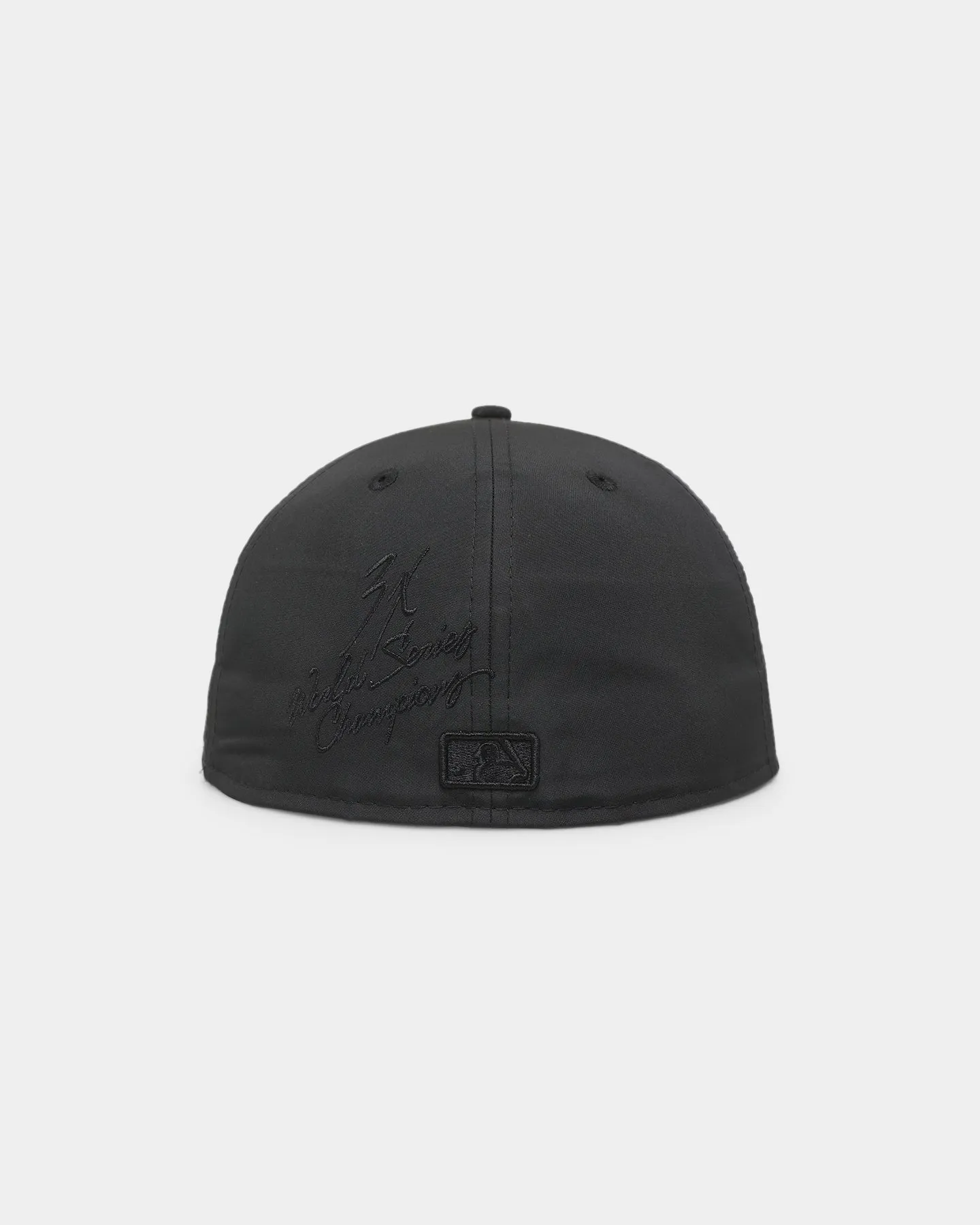 New Era Atlanta Braves 'Triple Black Multi Logo Prolight' World Series 59FIFTY Fitted Black/Black