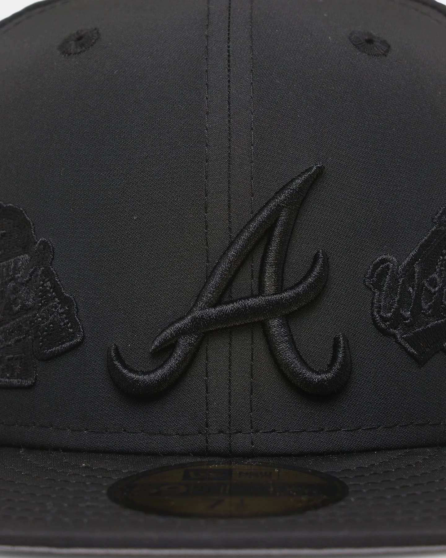 New Era Atlanta Braves 'Triple Black Multi Logo Prolight' World Series 59FIFTY Fitted Black/Black