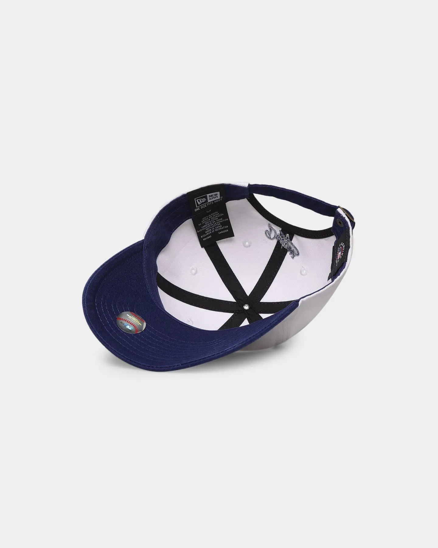 New Era Los Angeles Dodgers Casual Classic Strapback White/Navy