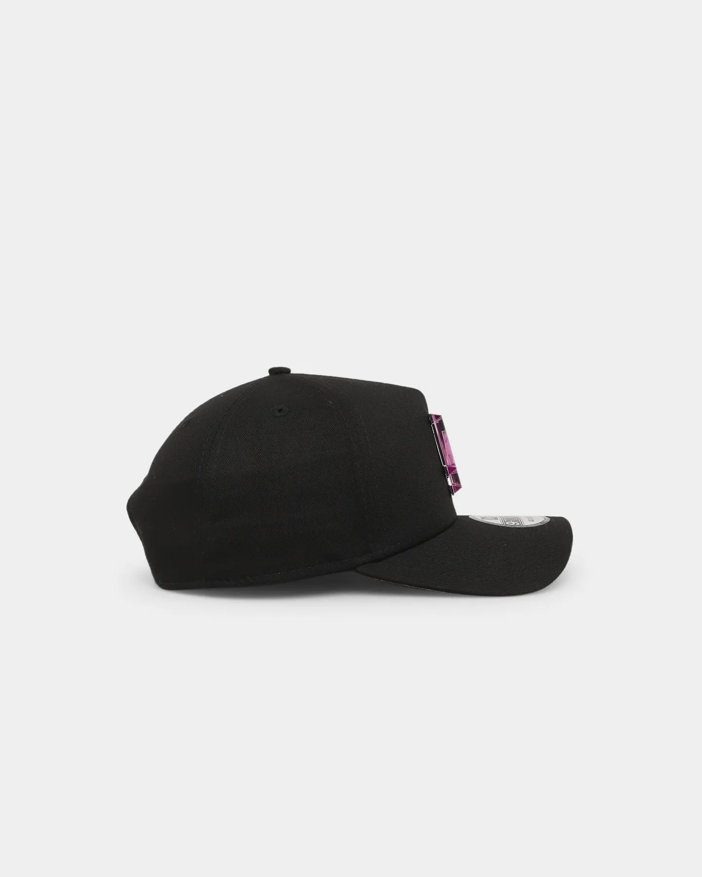 New Era Los Angeles Dodgers 'Crystal Badge' 9FORTY A-Frame Snapback Black/Purple