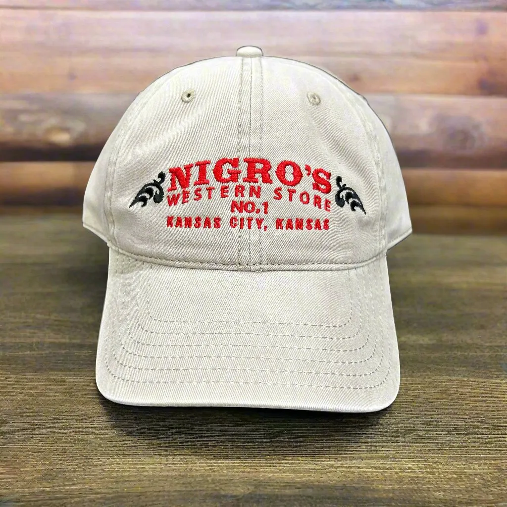 Nigro's Solid Dark Khaki Canvas Richardson 326 - NBC # 3