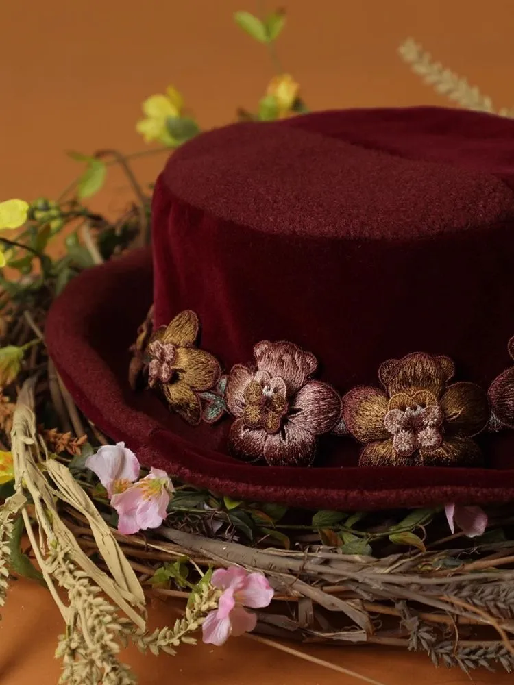 Patchwork Tweed Vintage Aged Bowler Hat【s0000006937】