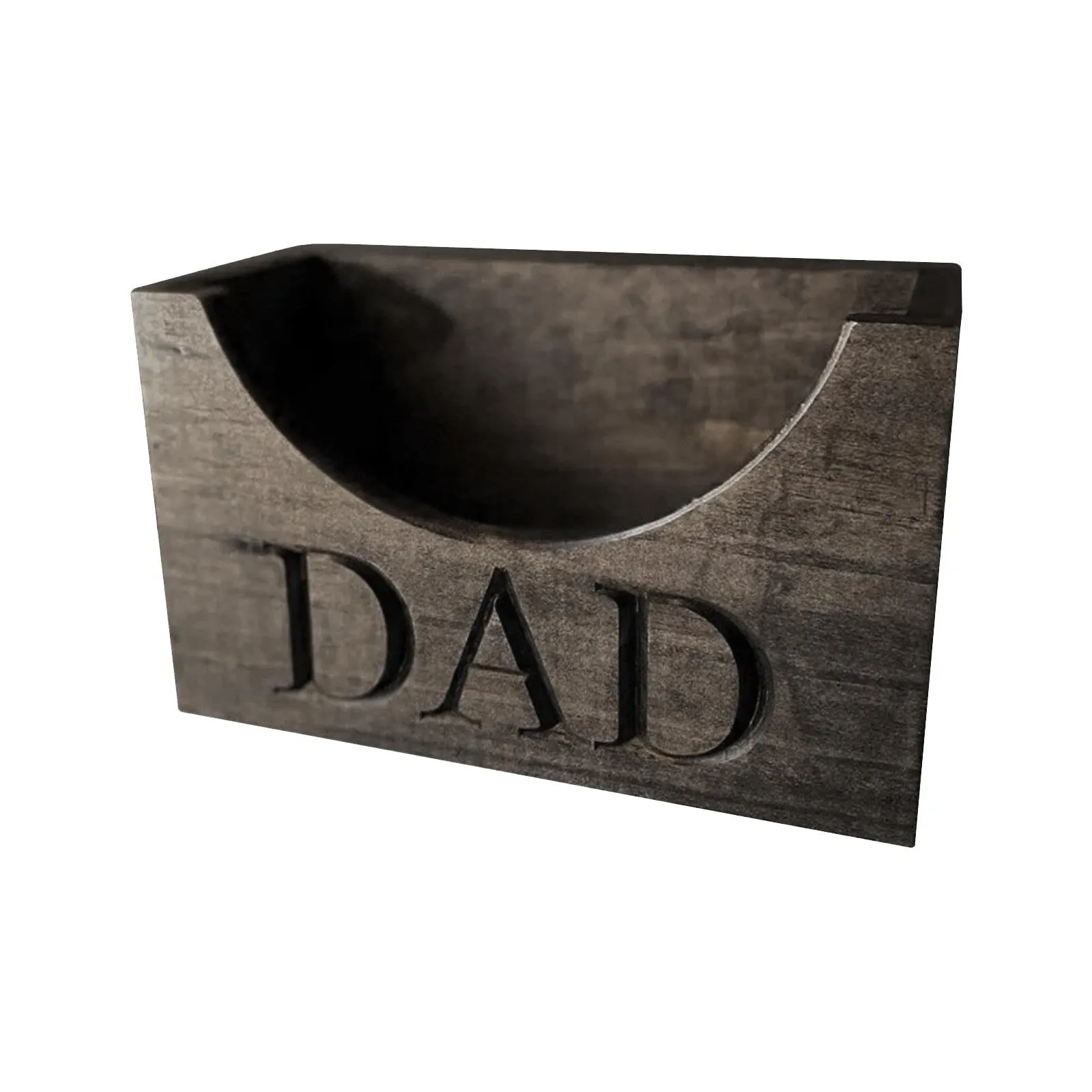 premium Wooden Hat Holder Dad Box Hat Display Stand, Ideal Gift for Dad From Daughter Son, Dad Hat Holder Hat Rack for Baseball Caps Home Organizer Decoration Gifts for Christmas Father's Day