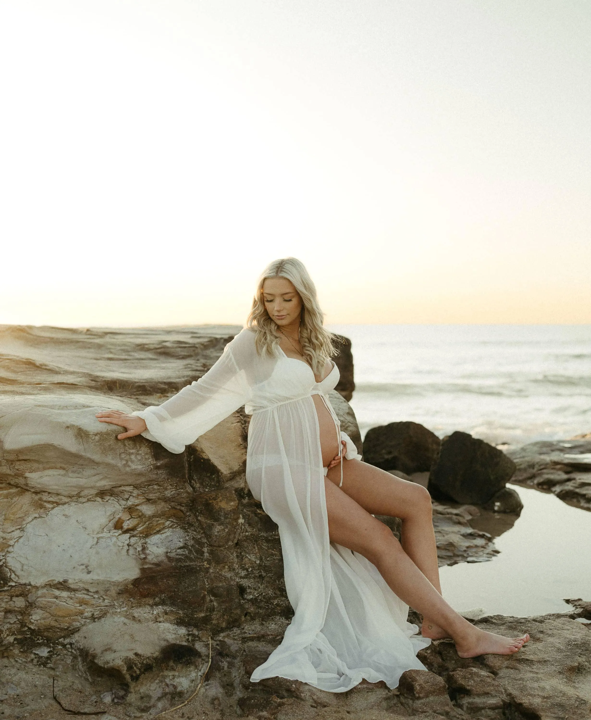 Robed.Co Sheer Robe - Tall