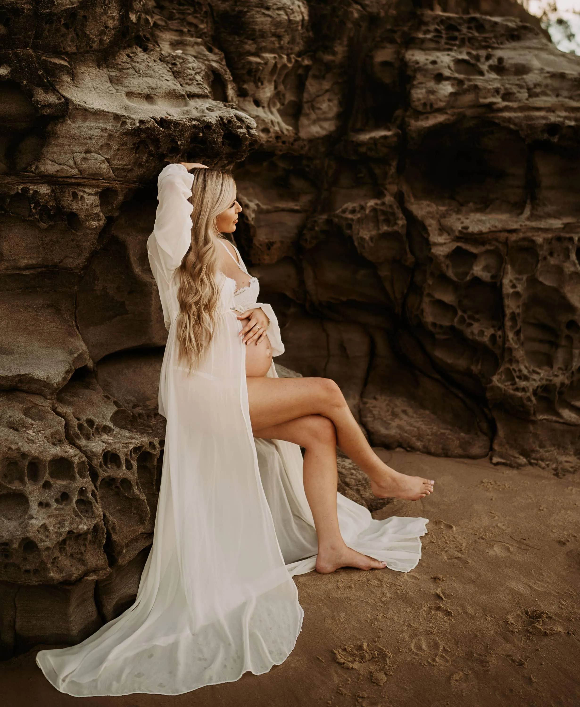 Robed.Co Sheer Robe - Tall
