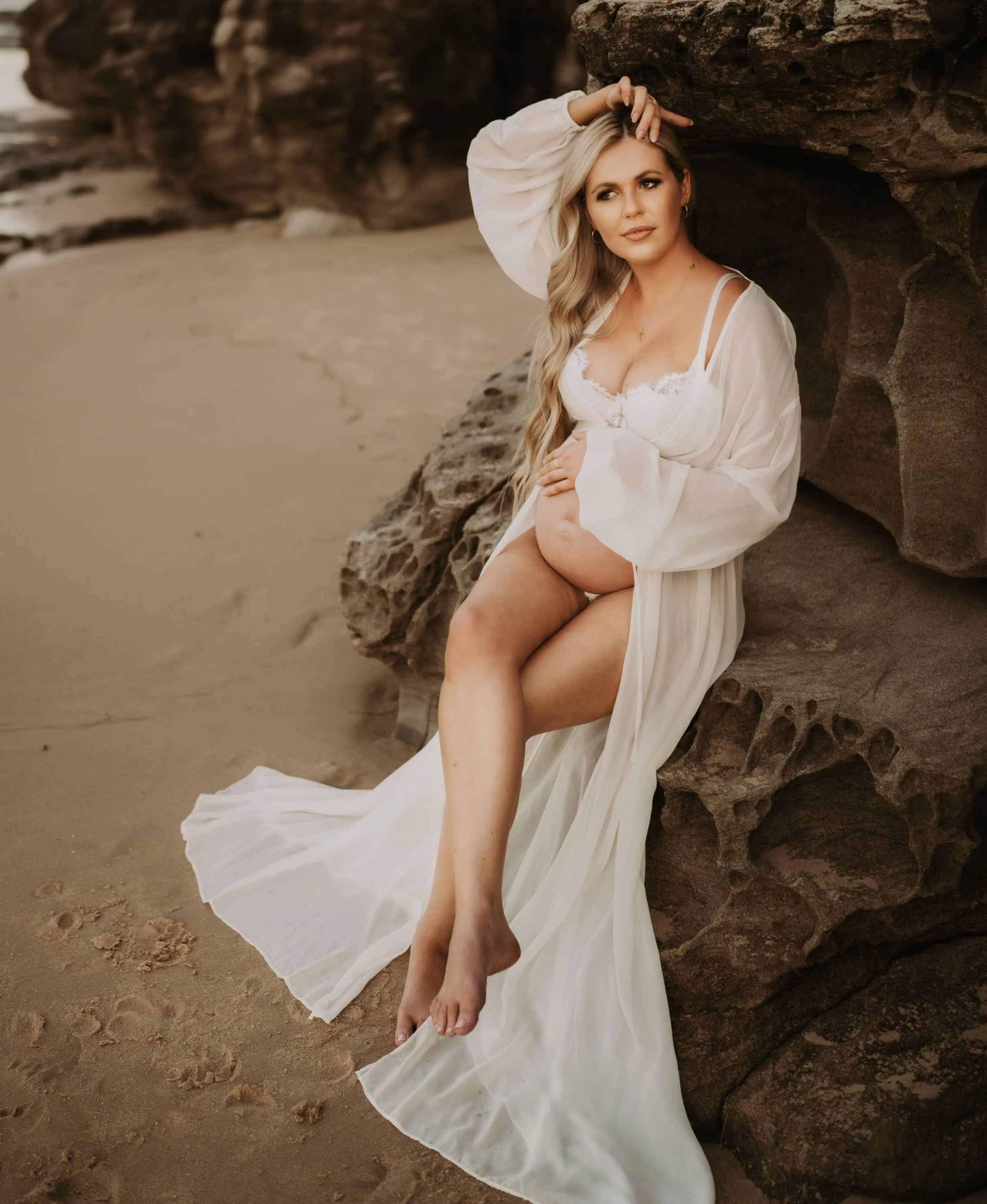 Robed.Co Sheer Robe - Tall