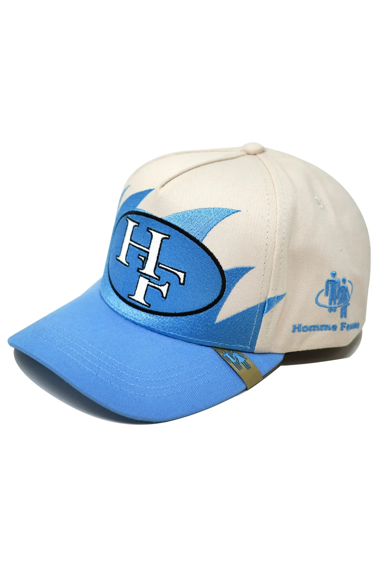 Shark Tooth Snapback Baby Blue