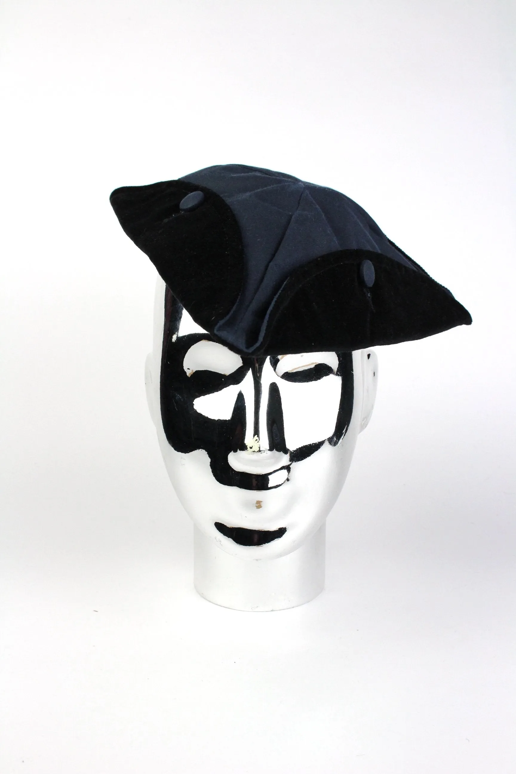 SMALL TRICORNE - NAVY WAXED