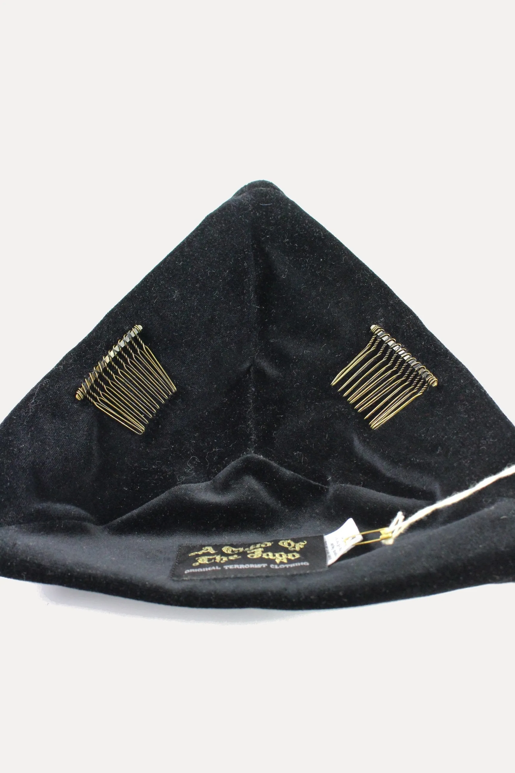 SMALL TRICORNE - NAVY WAXED