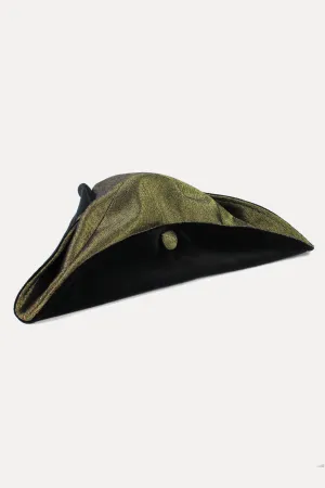 TRICORNE - GOLD DENIM AND VELVET