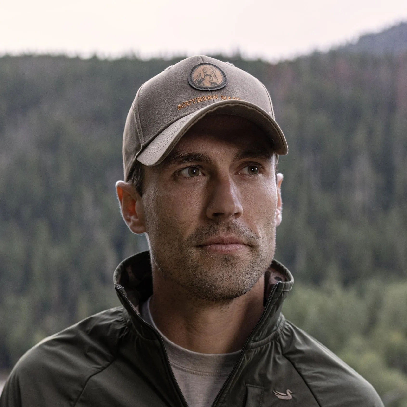 Vintage Waxed Hat - Engraved Outfitter