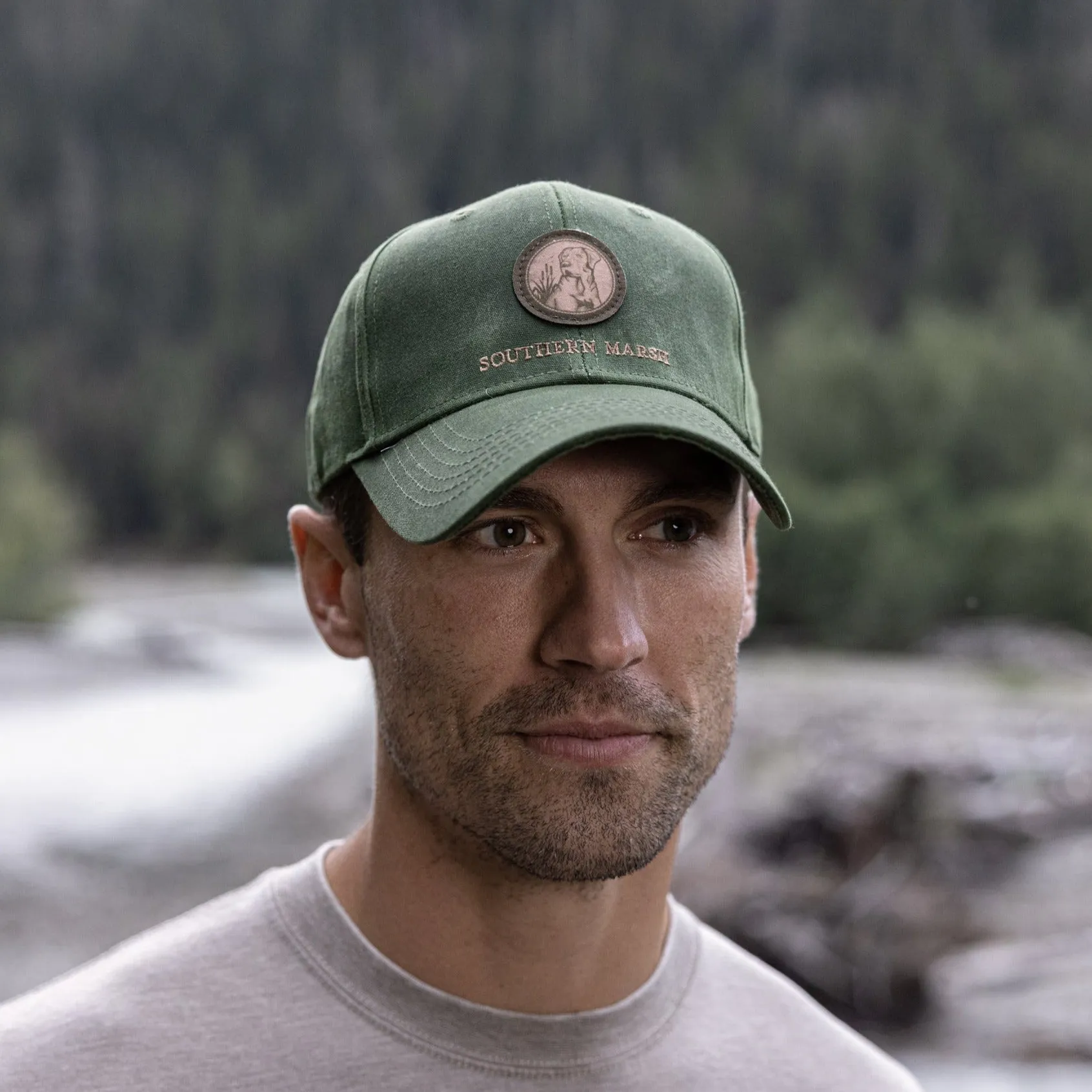 Vintage Waxed Hat - Engraved Outfitter