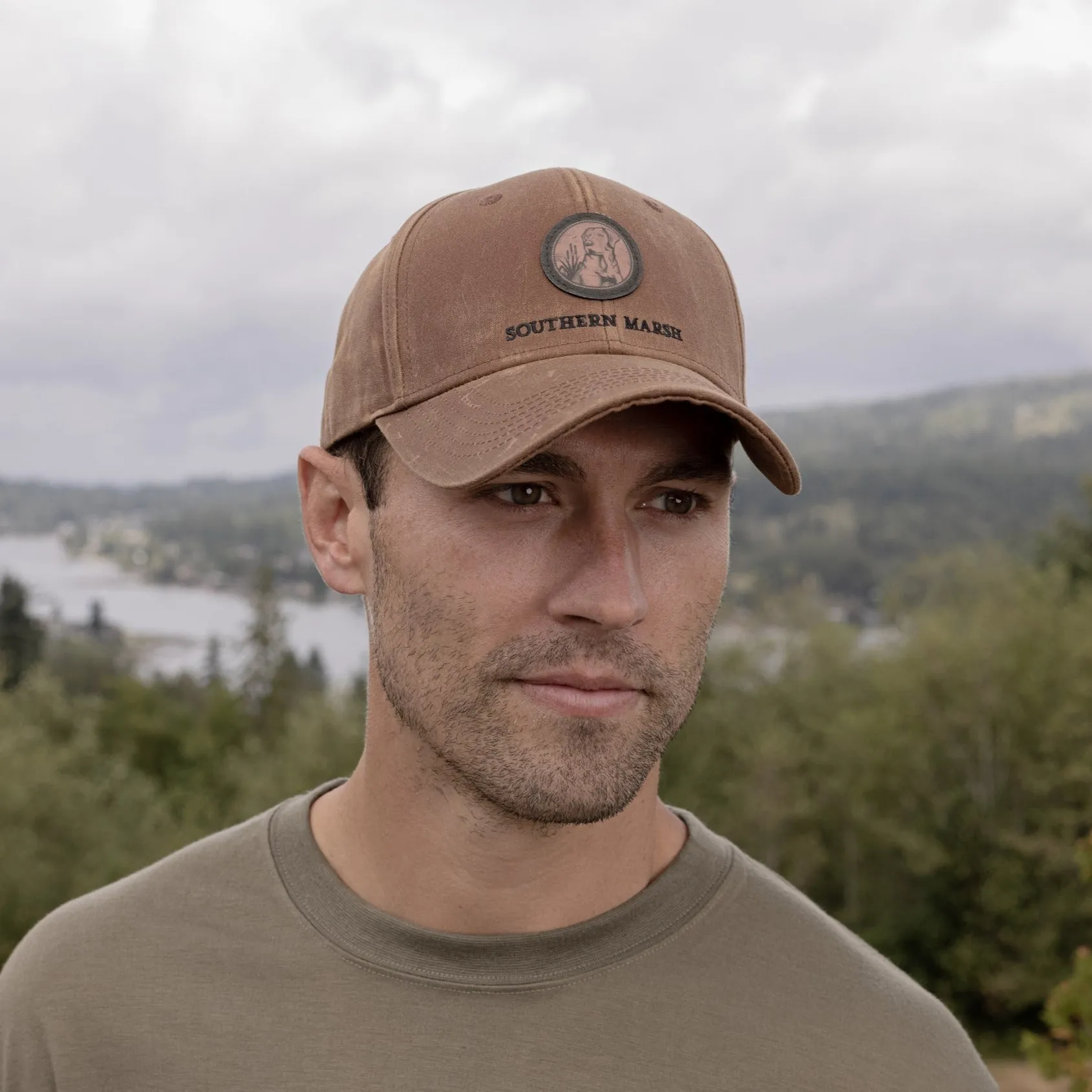 Vintage Waxed Hat - Engraved Outfitter
