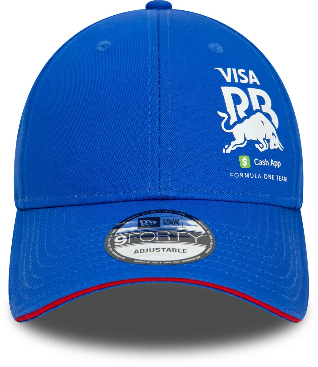 Visa Cash App RB F1 New Era 9Forty Flawless Blue Team Cap