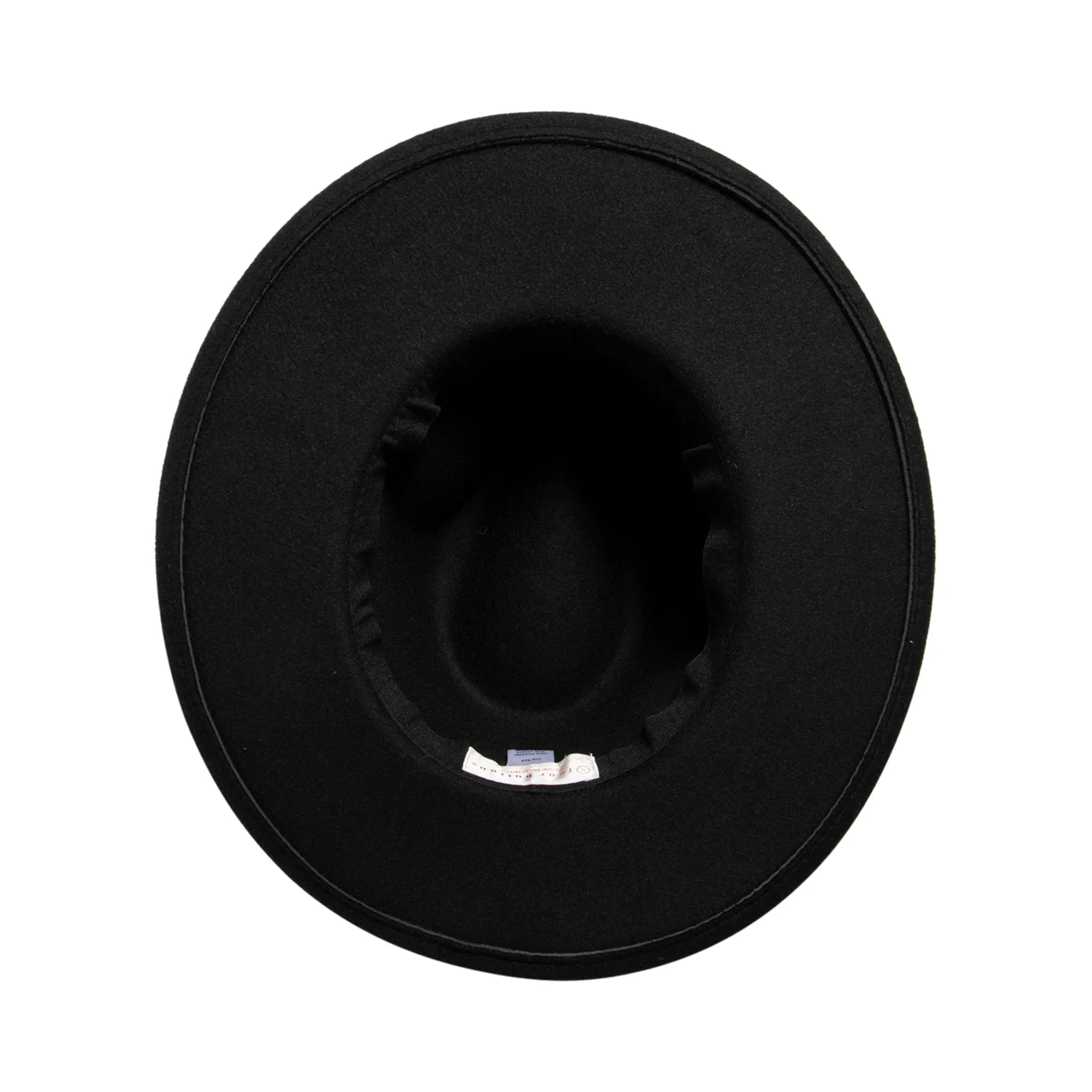 Women's Faux Felt Fedora W/ Velvet Band