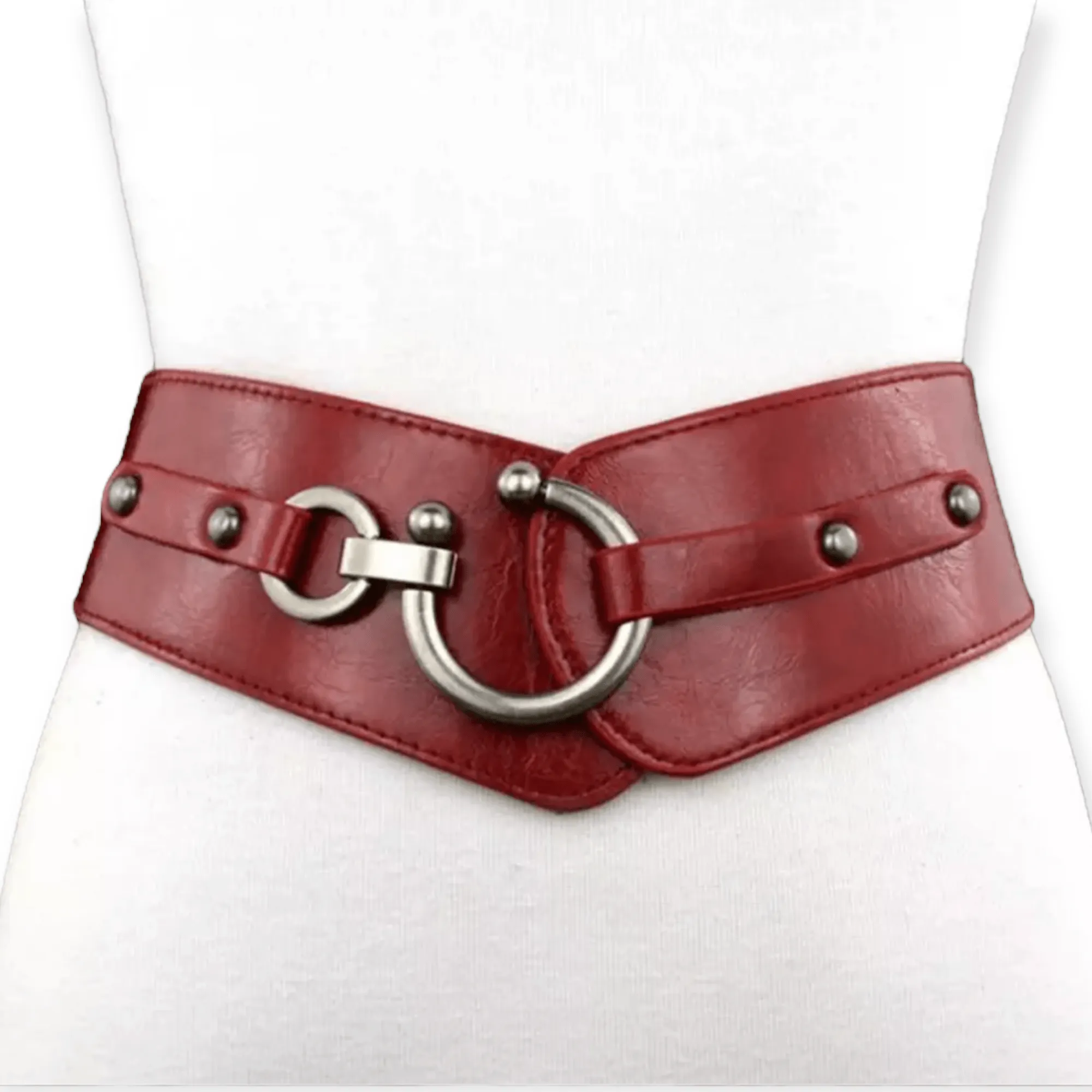 Women's Wide Leather Belt